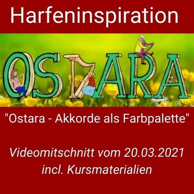 Harfeninspiration Ostara - Akkorde als Farbpalette