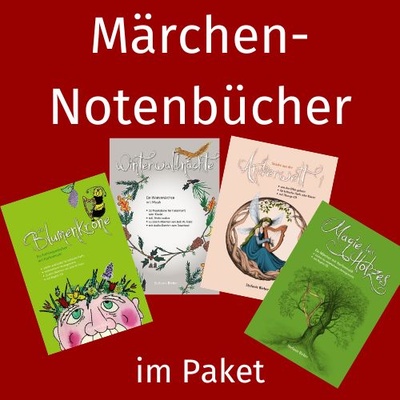 Märchen-Notenbücher zum Paketpreis