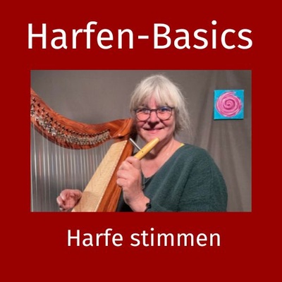 Harfe stimmen mit dem Stimmgerät