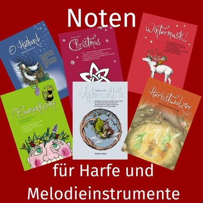Harfe und Melodieinstrument